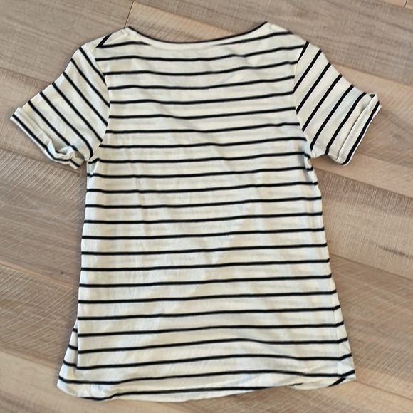 Celtic & Co organic cotton Marine Stripes T-shirt. Small. - Picture 7 of 8